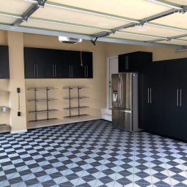 Black Garage Cabinets Tulsa